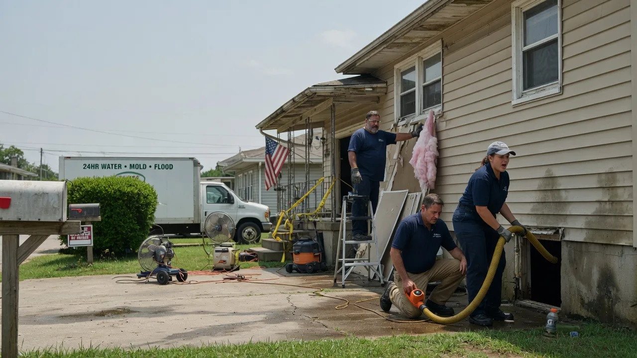 Water Damage Repair in Mississippi near me